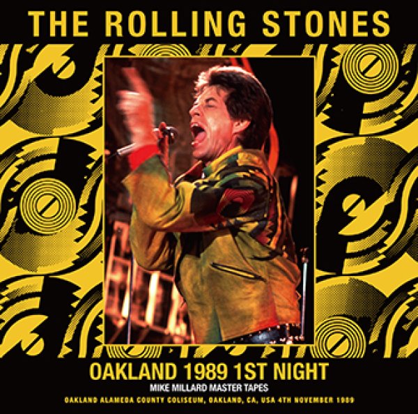 Photo1: THE ROLLING STONES - OAKLAND 1989 1ST NIGHT: MIKE MILLARD MASTER TAPES 2CD (1)