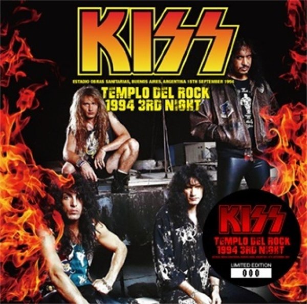 Photo1: KISS - TEMPLO DEL ROCK 1994 3RD NIGHT 2CD [ZODIAC 821] (1)