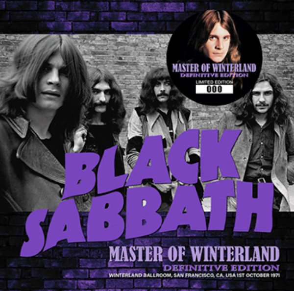 Photo1: BLACK SABBATH - MASTER OF WINTERLAND: DEFINITIVE EDITION CD [ZODIAC 820] (1)