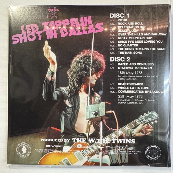 Photo2: LED ZEPPELIN -  SHOT IN DALLAS 2CD [EMPRESS VALLEY] (2)