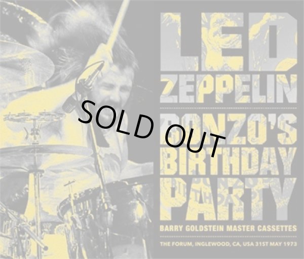 Photo1: LED ZEPPELIN - BONZO'S BIRTHDAY PARTY: BARRY GOLDSTEIN MASTER CASSETTES 3CD ★★★STOCK ITEM / HOT WINTER SALE★★★ (1)