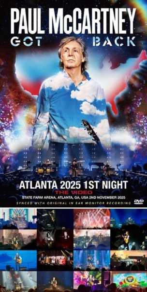 Photo1: PAUL McCARTNEY - ATLANTA 2025 1ST NIGHT: THE VIDEO 2DVDR [Uxbridge 2676] (1)