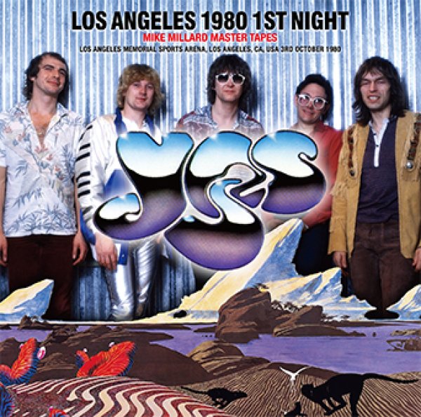 Photo1: YES - LOS ANGELES 1980 1ST NIGHT: MIKE MILLARD MASTER TAPES 2CD [Virtuoso 486/487] (1)