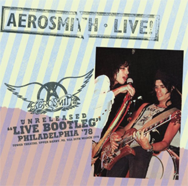 Photo1: AEROSMITH - UNRELEASED “LIVE BOOTLEG" PHILADELPHIA '78 CD [ZODIAC 743] (1)