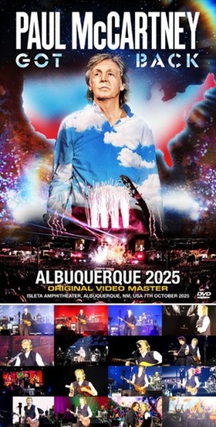 Photo1: PAUL McCARTNEY - ALBUQUERQUE 2025 ORIGINAL VIDEO MASTER 2DVDR [Uxbridge 2682] (1)