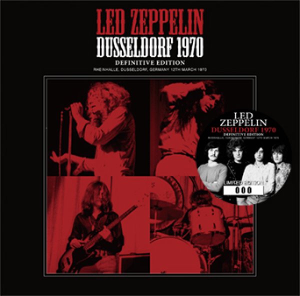 Photo1: LED ZEPPELIN - DUSSELDORF 1970 DEFINITIVE EDITION 2CD (1)