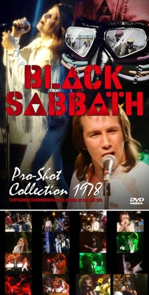 Photo1: BLACK SABBATH - PRO-SHOT COLLECTION 1978 DVDR [Shades 2512] (1)