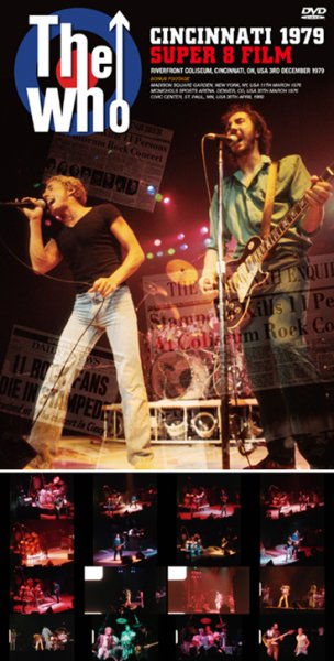 Photo1: THE WHO - CINCINNATI 1979 SUPER 8 FILM DVDR [Uxbridge 2689]  (1)