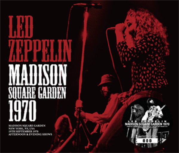 Photo1: LED ZEPPELIN - MADISON SQUARE GARDEN 1970 4CD (1)