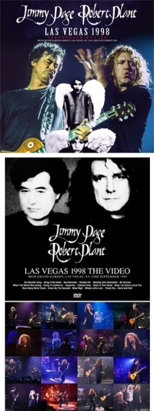 Photo3: JIMMY PAGE & ROBERT PLANT - LAS VEGAS 1998: SOUNDBOARD MASTER 2CD plus Bonus DVDR "LAS VEGAS 1998 THE VIDEO [Wardour-672] (3)