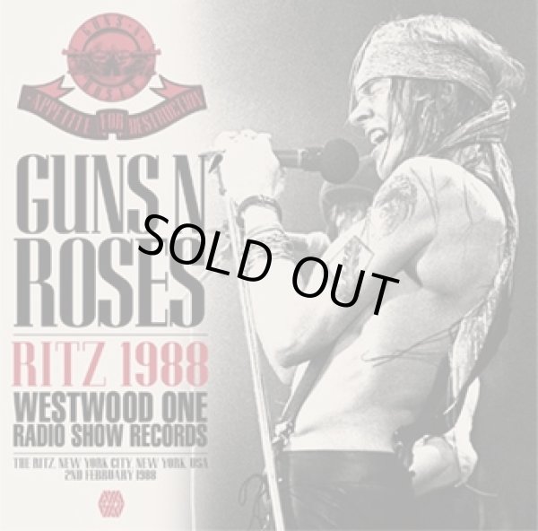 Photo1: GUNS N' ROSES - RITZ 1988 WESTWOOD ONE RADIO SHOW RECORDS CD plus Bonus DVDR "RITZ 1988: PROMO VHS [ZODIAC 753] ★★★STOCK ITEM / HOT WINTER SALE★★★ (1)
