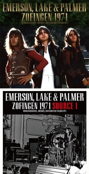 Photo1: EMERSON, LAKE & PALMER - ZOFINGEN 1971 2CD + Ltd Bonus CDR "ZOFINGEN 1971: SOURCE 1" [Virtuoso 314/315] (1)