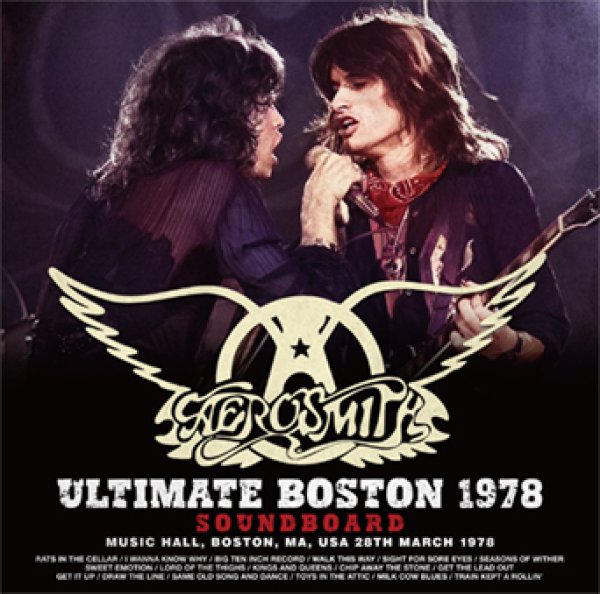 Photo1: AEROSMITH - ULTIMATE BOSTON 1978 SOUNDBOARD CD [ZODIAC 811] (1)