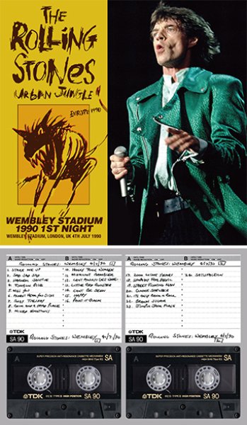 Photo1: THE ROLLING STONES - WEMBLEY STADIUM 1990 1ST NIGHT 2CD (1)
