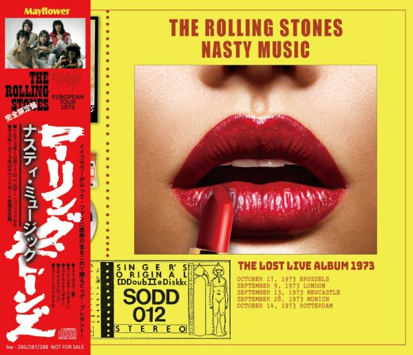Photo1: THE ROLLING STONES 1973 NASTY MUSIC - THE LOST LIVE ALBUM - 3CD [MAYFLOWER] (1)