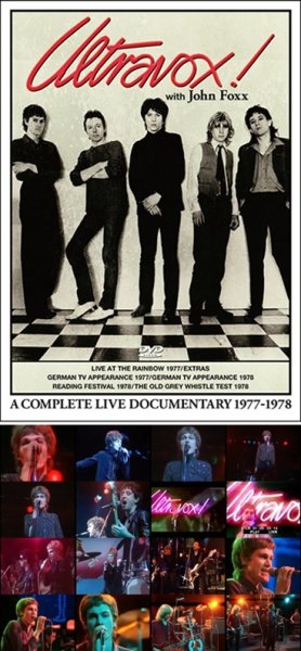 Photo1: ULTRAVOX! with JOHN FOXX - A COMPLETE LIVE DOCUMENTARY 1977-1978 DVDR Pro-shot Collection [Uxbridge 2691] (1)