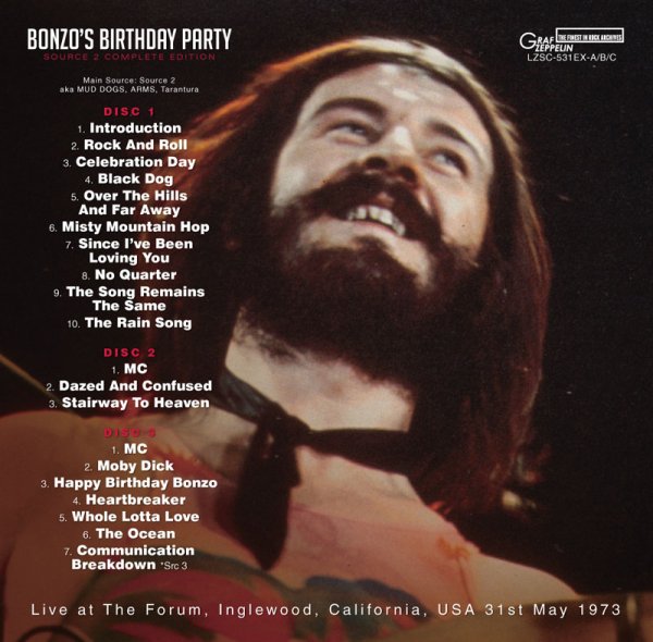 Photo4: LED ZEPPELIN - BONZO'S BIRTHDAY PARTY Deluxe Edition (8CD + CDR) [GRAF ZEPPELIN] (4)