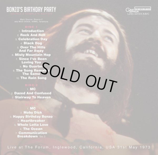 Photo4: LED ZEPPELIN - BONZO'S BIRTHDAY PARTY Deluxe Edition (8CD + CDR) [GRAF ZEPPELIN] (4)