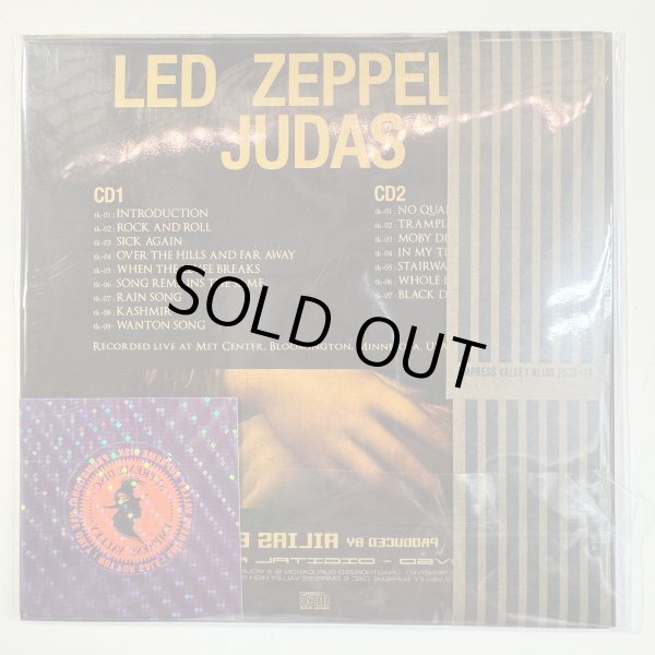 Photo2: LED ZEPPELIN - JUDAS 2CD PRO USE ONLY VERY RARE [EMPRESS VALLEY ALIAS] ★★★STOCK ITEM / OUT OF PRINT★★★ (2)