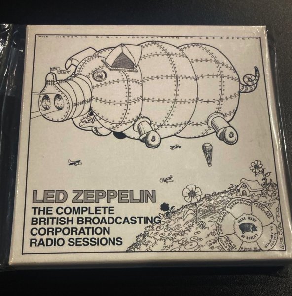 Photo1: LED ZEPPELIN - THE COMPLETE BRITISH BROADCASTING CORPORATION RADIO SESSIONS 4CD BOX SET 1st EDITION [EMPRESS VALLEY] ★★★STOCK ITEM / OUT OF PRINT / VERY RARE★★★ (1)