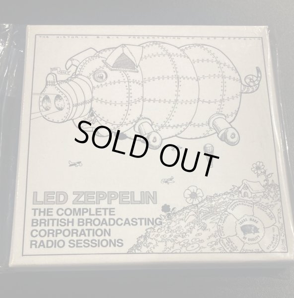 Photo1: LED ZEPPELIN - THE COMPLETE BRITISH BROADCASTING CORPORATION RADIO SESSIONS 4CD BOX SET 1st EDITION [EMPRESS VALLEY] ★★★STOCK ITEM / OUT OF PRINT / VERY RARE★★★ (1)