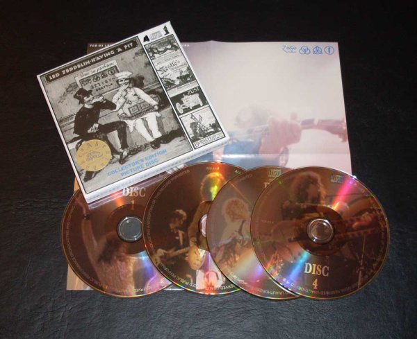 Photo3: LED ZEPPELIN - HAVE A FIT 4CD [TARANTURA] ★★★STOCK ITEM / OUT OF PRINT / VERY RARE★★★ (3)