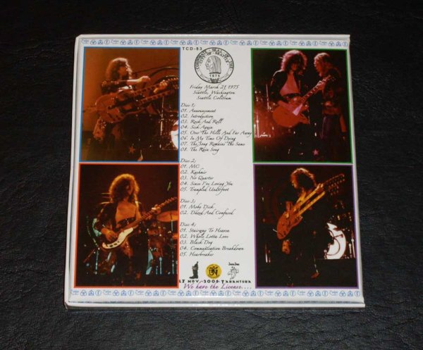 Photo2: LED ZEPPELIN - HAVE A FIT 4CD [TARANTURA] ★★★STOCK ITEM / OUT OF PRINT / VERY RARE★★★ (2)