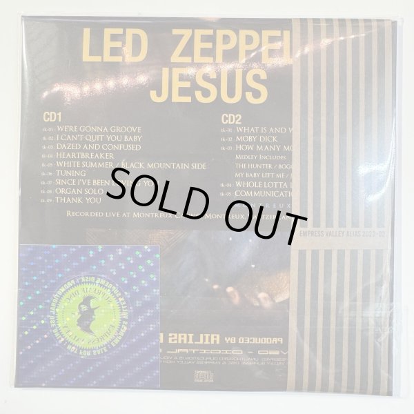 Photo2: LED ZEPPELIN - JESUS 2CD PRO USE ONLY VERY RARE [EMPRESS VALLEY ALIAS] ★★★STOCK ITEM / OUT OF PRINT★★★ (2)