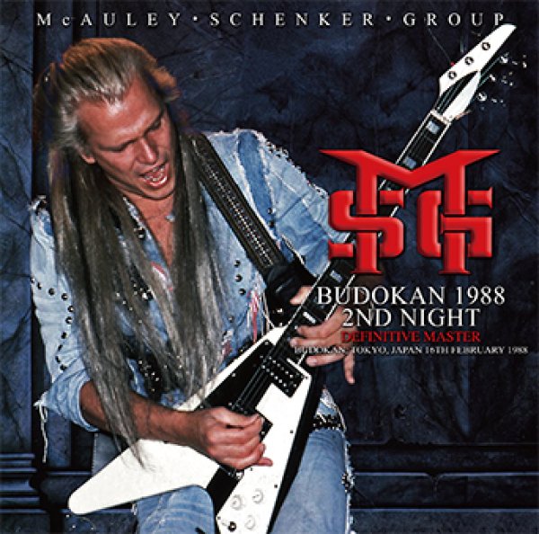 Photo1: McAULEY SCHENKER GROUP - BUDOKAN 1988 2ND NIGHT: DEFINITIVE MASTER CD [ZODIAC 516] (1)