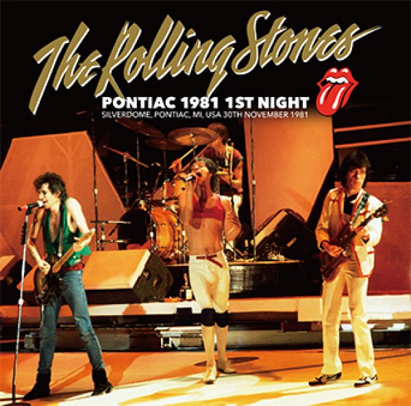 Photo1: THE ROLLING STONES - PONTIAC 1981 1ST NIGHT 2CD (1)