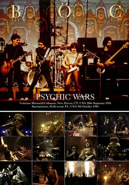 Photo1: BLUE OYSTER CULT - PSYCHIC WARS: US TOUR 1981 2CDR + DVDR [Uxbridge 346] (1)