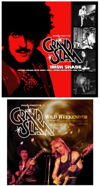Photo1:  PHIL LYNOTT'S GRAND SLAM - IRISH SHADE CD + Ltd Bonus CDR "WILD WEEKENDER" [Shades 315] (1)