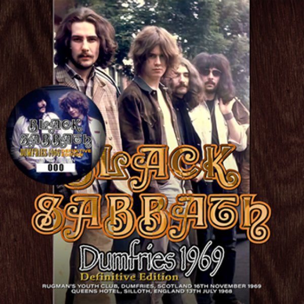 Photo1: BLACK SABBATH - DUMFRIES 1969 DEFINITIVE EDITION 2CD [ZODIAC 830] (1)