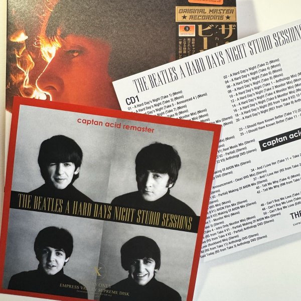 Photo4: THE BEATLES - A HARD DAY’S NIGHT studio sessions captain acid remaster 4CD [EMPRESS VALLEY] (4)
