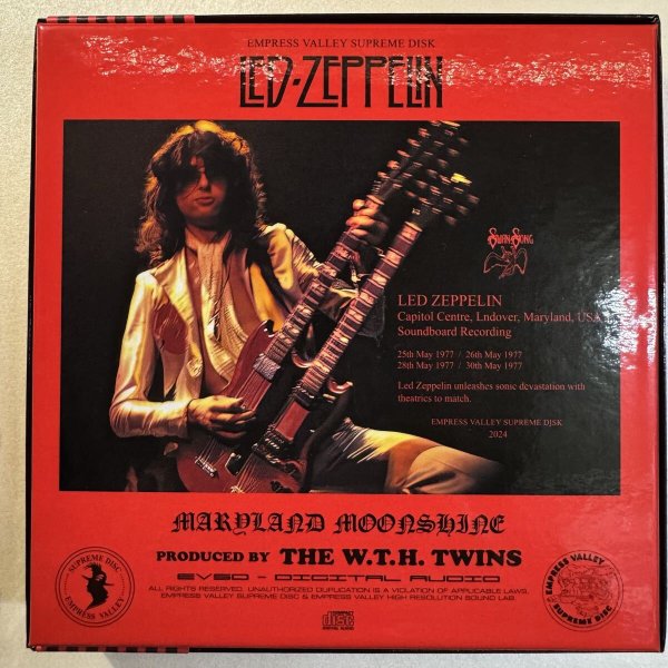 Photo2: LED ZEPPELIN - MARYLAND MOONSHINE 12CD BOX SET [EMPRESS VALLEY] (2)