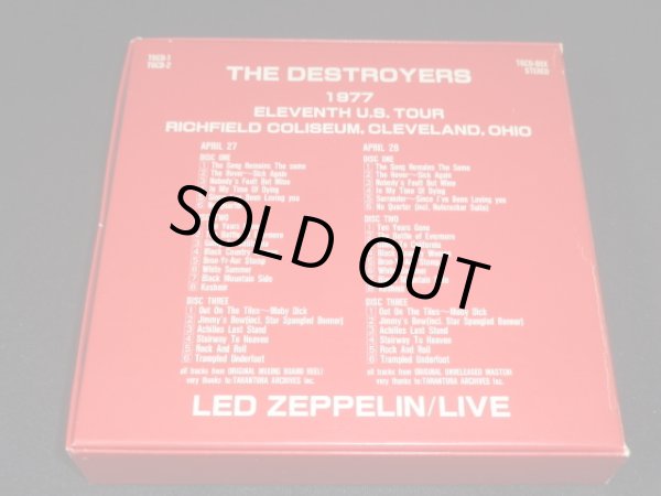 Photo3: LED ZEPPELIN - THE DESTROYERS 6CD WITH POSTER [TARANTURA] ★★★STOCK ITEM / OUT OF PRINT / VERY RARE★★★ (3)