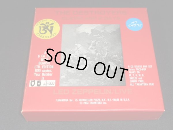 Photo1: LED ZEPPELIN - THE DESTROYERS 6CD WITH POSTER [TARANTURA] ★★★STOCK ITEM / OUT OF PRINT / VERY RARE★★★ (1)