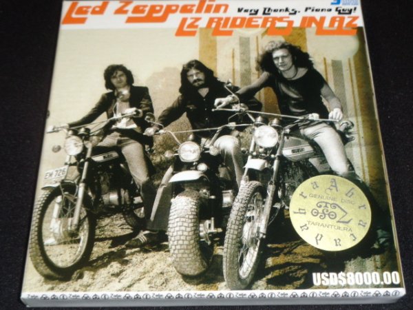 Photo2: LED ZEPPELIN - LZ RIDER IN AZ 3CD LIMITED 200 COPIES ONLY !!! [TARANTURA] ★★★STOCK ITEM / OUT OF PRINT / VERY RARE★★★ (2)