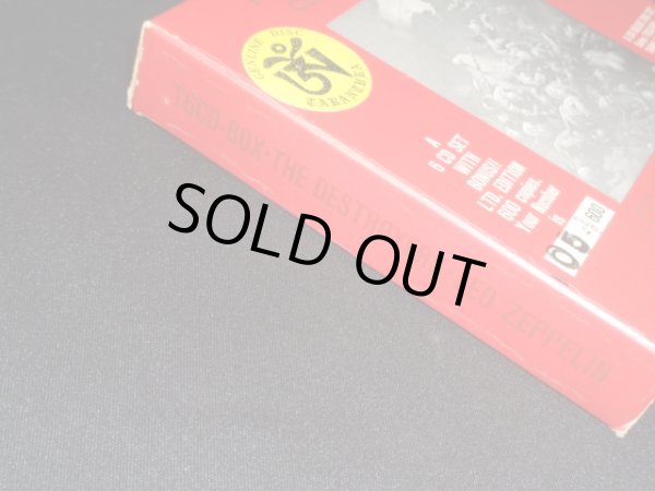 Photo2: LED ZEPPELIN - THE DESTROYERS 6CD WITH POSTER [TARANTURA] ★★★STOCK ITEM / OUT OF PRINT / VERY RARE★★★ (2)