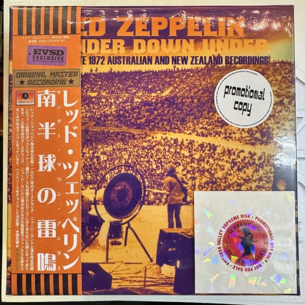 Photo1: LED ZEPPELIN - THUNDER DOWN UNDER 2CD BOX SET PROMOTIONAL COPY !!! ONLY 2 AVAILABLE !!! [EMPRESS VALLEY] ★★★STOCK ITEM / OUT OF PRINT / VERY RARE★★★ (1)