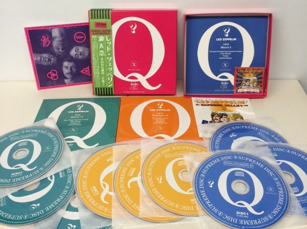 Photo2: LED ZEPPELIN -  HATENA Q 9CD BOX SET  [EMPRESS VALLEY] ★★★STOCK ITEM / OUT OF PRINT / VERY RARE★★★ (2)
