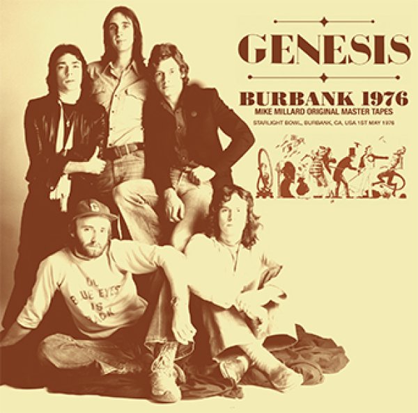 Photo1: GENESIS - BURBANK 1976: MIKE MILLARD ORIGINAL MASTER TAPES 2CD [Virtuoso 422/423] (1)