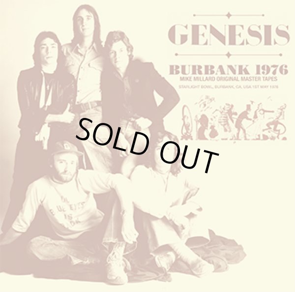 Photo1: GENESIS - BURBANK 1976: MIKE MILLARD ORIGINAL MASTER TAPES 2CD [Virtuoso 422/423] (1)