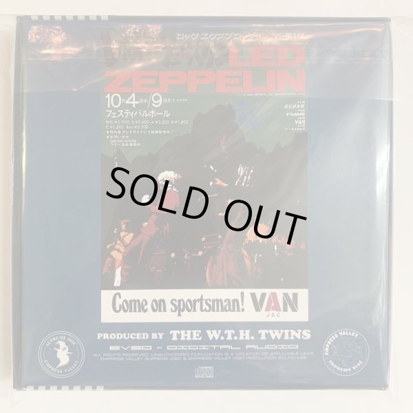 Photo2: LED ZEPPELIN - LIVE IN OSAKA 7CD BOX WITH OBI LIMITED 100 COPIES ONLY!!! NEW SOURCE FROM OSAKA 10/04 [EMPRESS VALLEY] ★★★STOCK ITEM / OUT OF PRINT / VERY RARE★★★ (2)