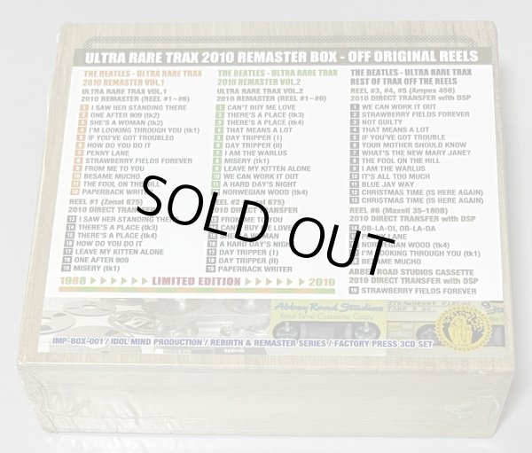 Photo2: THE BEATLES - ULTRA RARE TRAX 2010 REMASTER BOX 3CD WOOD BOX SET [IDOL MIND PRODUCTION] ★★★STOCK ITEM / OUT OF PRINT / VERY RARE★★★ (2)