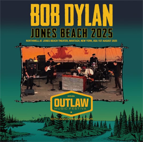 Photo1: BOB DYLAN - JONES BEACH 2025 CD [ZION-286] (1)