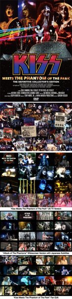 Photo1: KISS - MEETS THE PHANTOM OF THE PARK: THE DEFINITIVE COLLECTOR'S EDITION 3DVD [ZODIAC 706/707/708] (1)