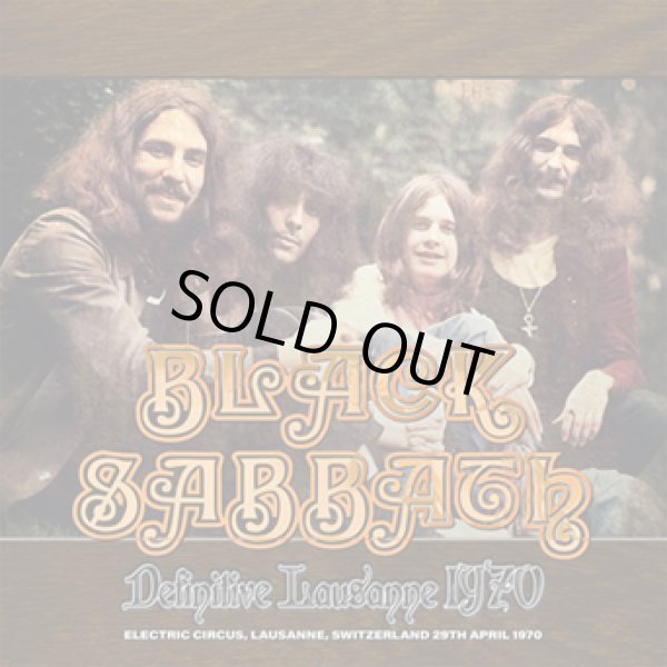 Photo1: BLACK SABBATH - DEFINITIVE LAUSANNE 1970 2CD [ZODIAC 789] ★★★STOCK ITEM / HOT WINTER SALE★★★ (1)