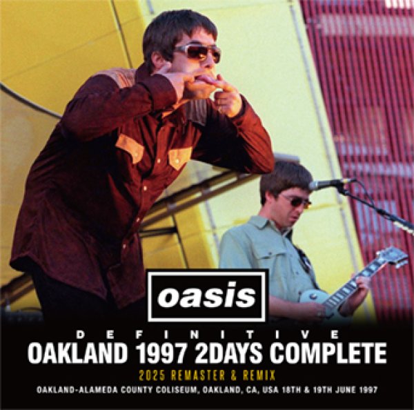 Photo1: OASIS - DEFINITIVE OAKLAND 1997 2DAYS COMPLETE: 2025 REMASTER & REMIX 2CD [Wardour-646] (1)