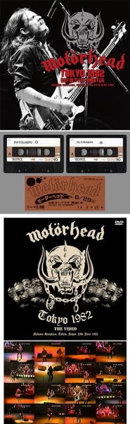 Photo1: MOTORHEAD - TOKYO 1982: DEFINITIVE MASTER CD plus Bonus DVDR "TOKYO 1982: THE VIDEO" [ZODIAC 462 ] (1)